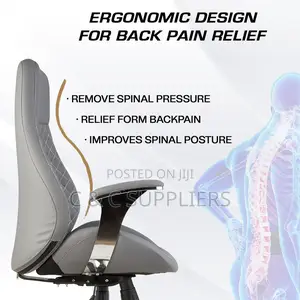 Executive Leather Office Seat