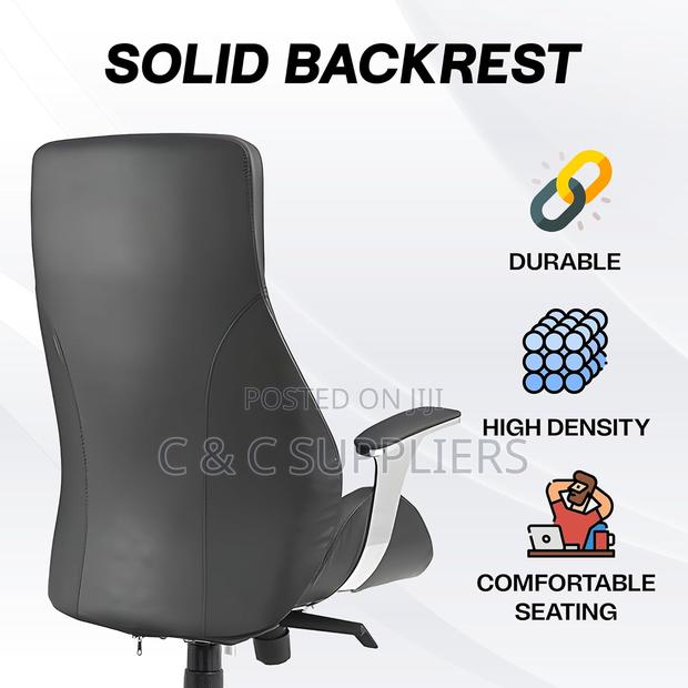 Executive Leather Office Seat - thumbnail 8