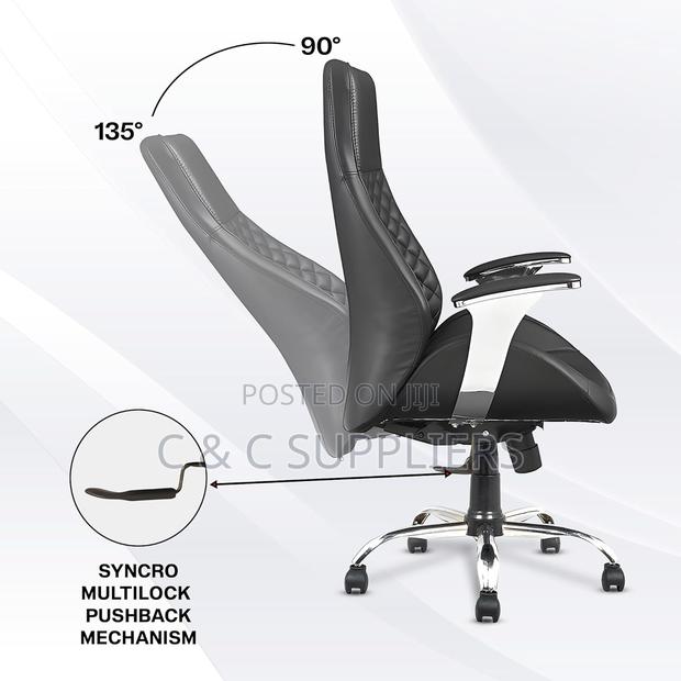Executive Leather Office Seat - thumbnail 9