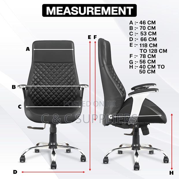 Executive Leather Office Seat - thumbnail 11