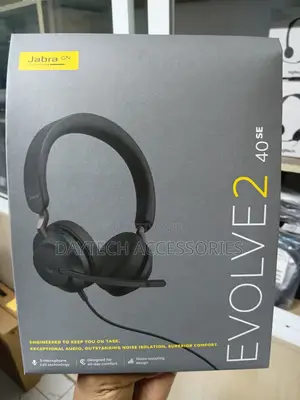 Jabra Evolve2 40 Se Stereo Wired on-Ear Headset