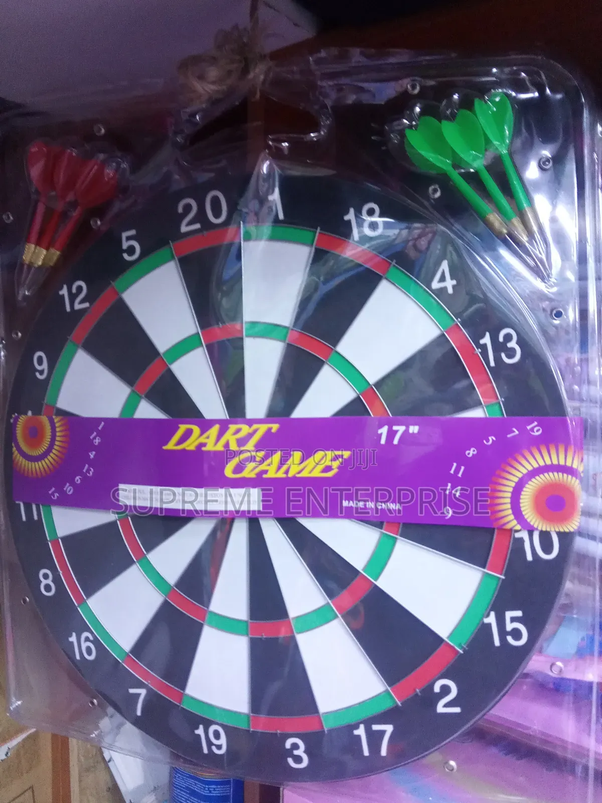 Dart Board for Dart Game