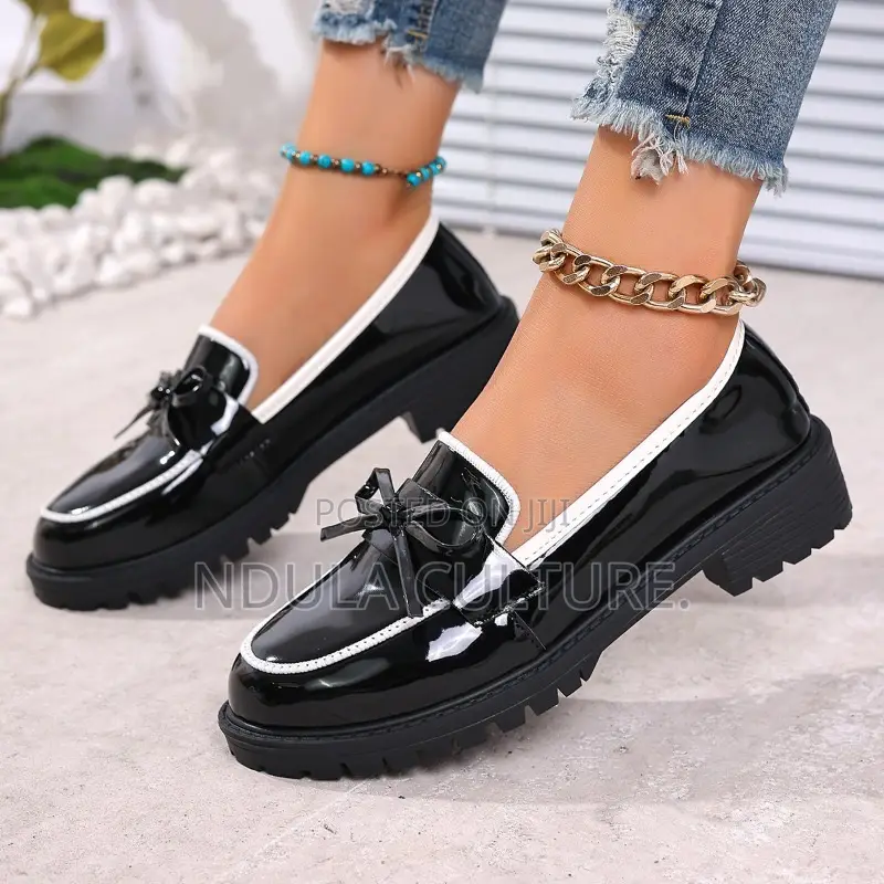 Brogue Platform Shoes