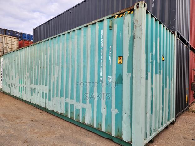 Fit for Cargo Transit! 40-Foot Empty High Cube Shipping Containers - thumbnail 2