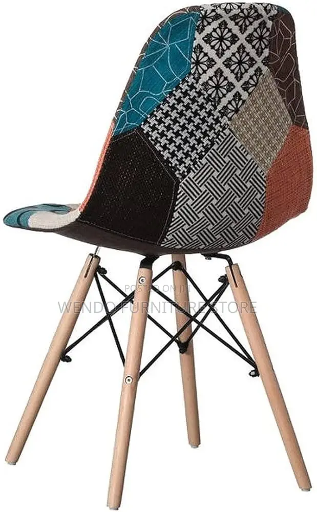 Dining Chairs; Durable Multicolored Eames Dining Chairs