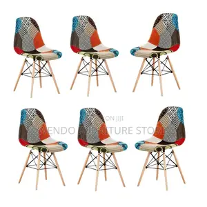 Dining Chairs; Durable Multicolored Eames Dining Chairs