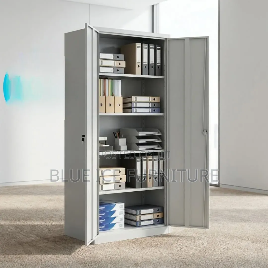 2 Door Office Storage Cabinet -Steel
