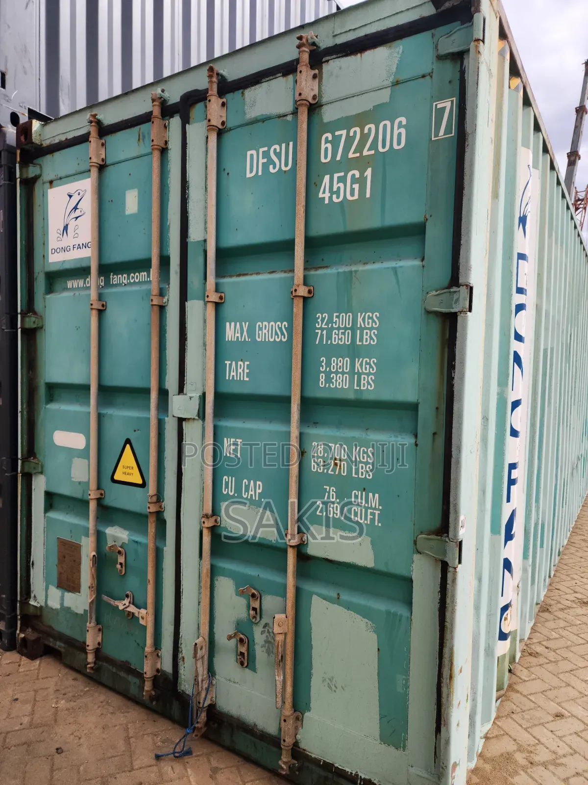 Cleanest Interior! 40-Foot Perfect Interior Exterior Hc Containers
