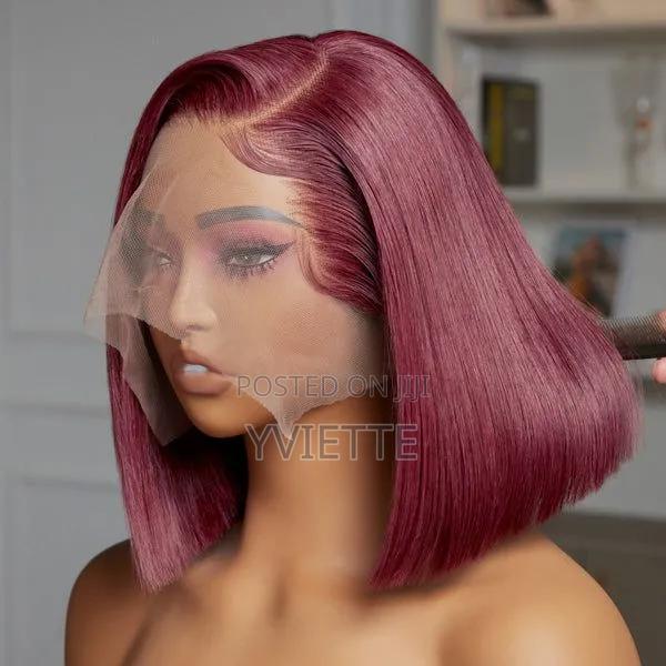 Frontal Bob Wig Semi Human - thumbnail 6