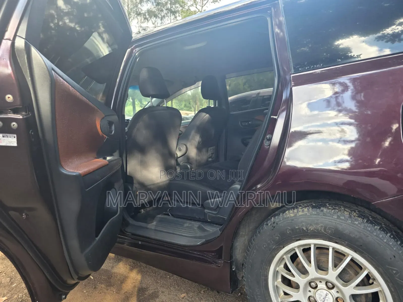 Toyota Wish 2010 Burgundy