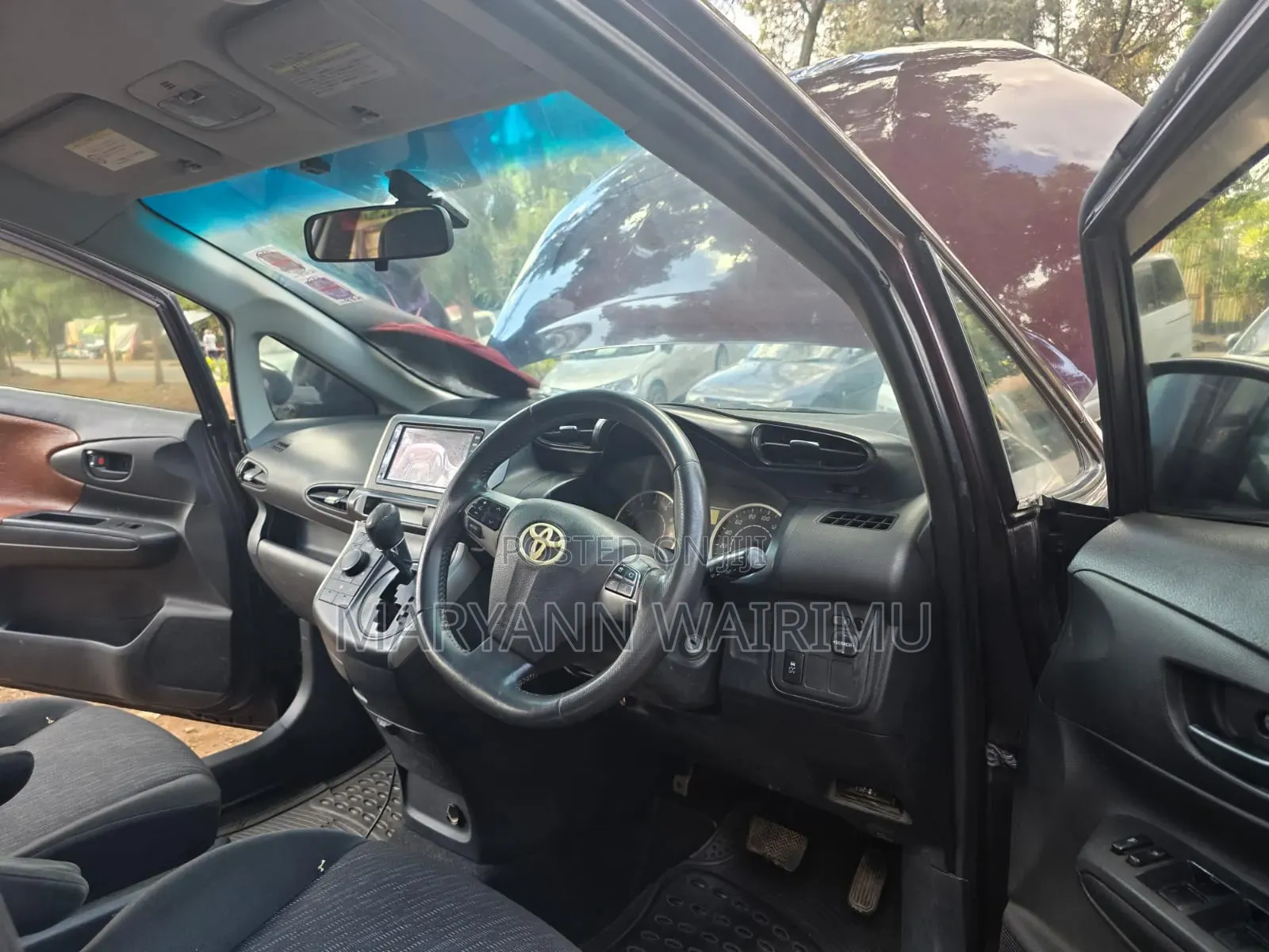Toyota Wish 2010 Burgundy