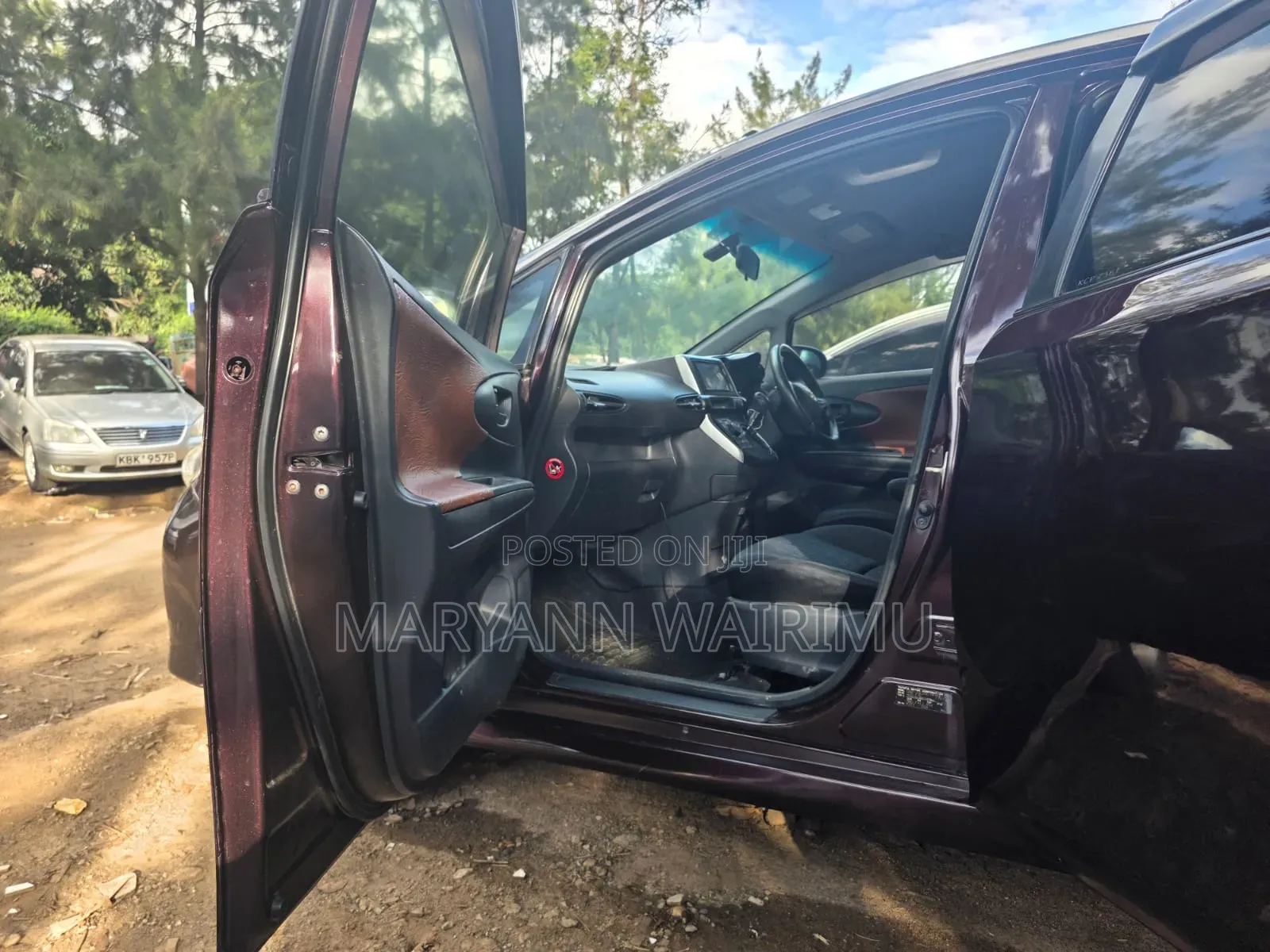 Toyota Wish 2010 Burgundy