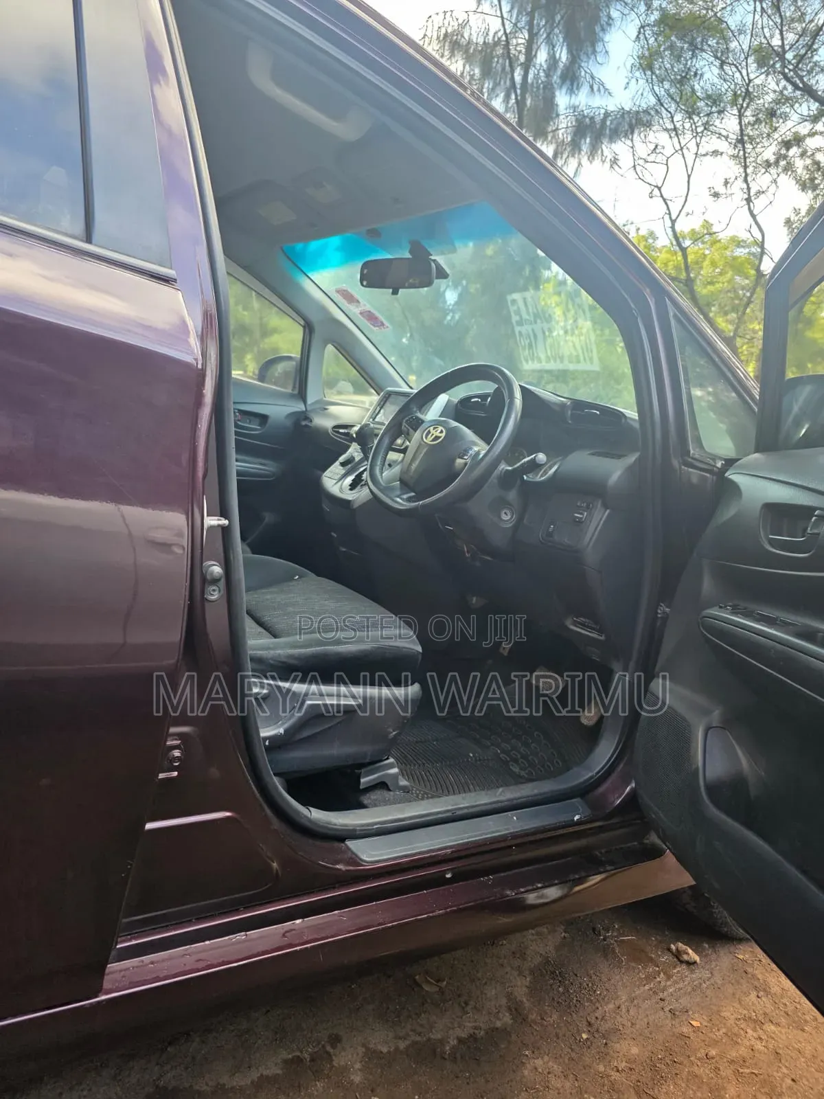 Toyota Wish 2010 Burgundy
