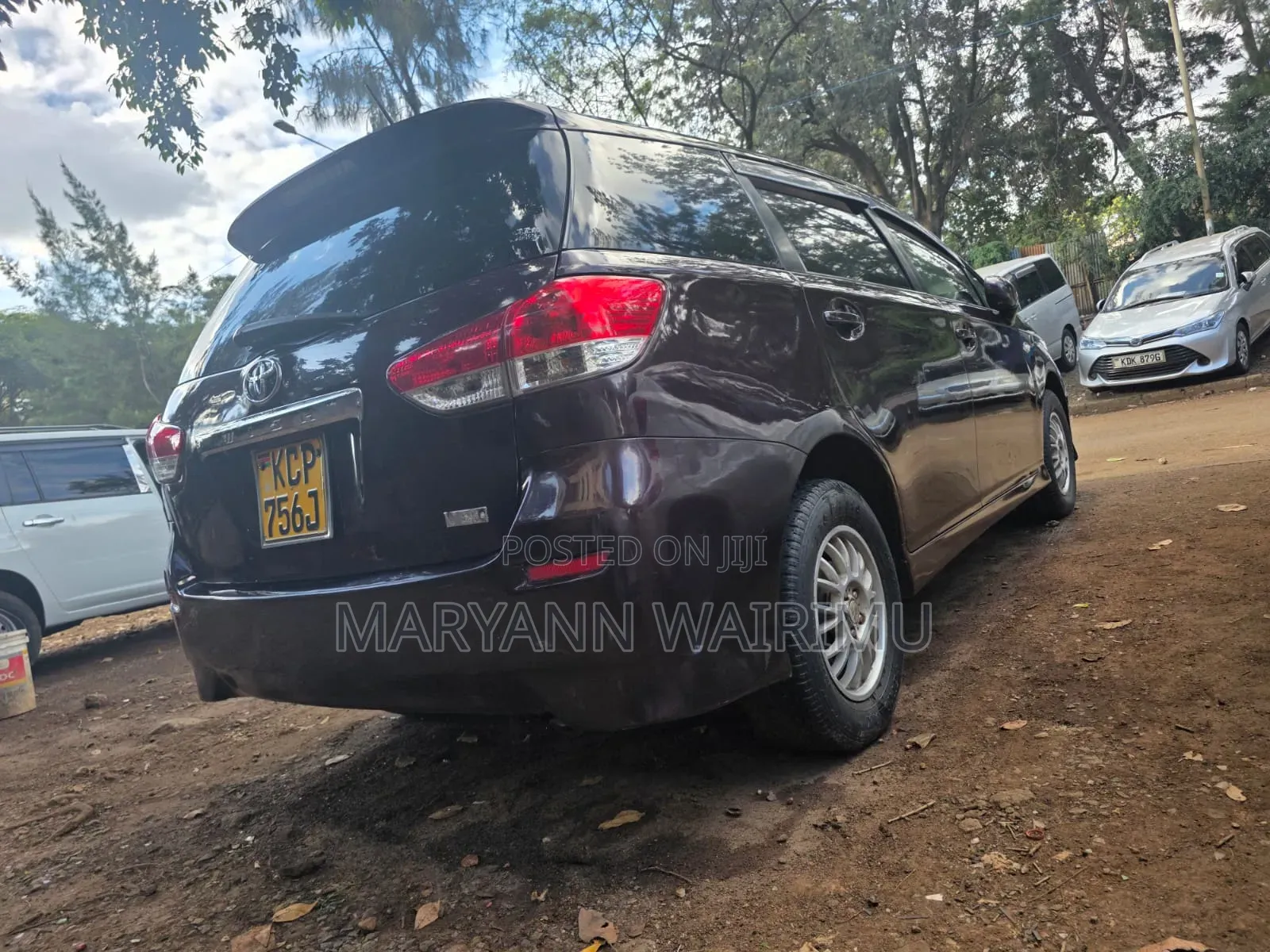Toyota Wish 2010 Burgundy