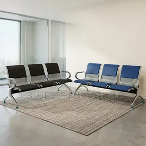 Office 3 Seater Reception Bench Waiting Chair