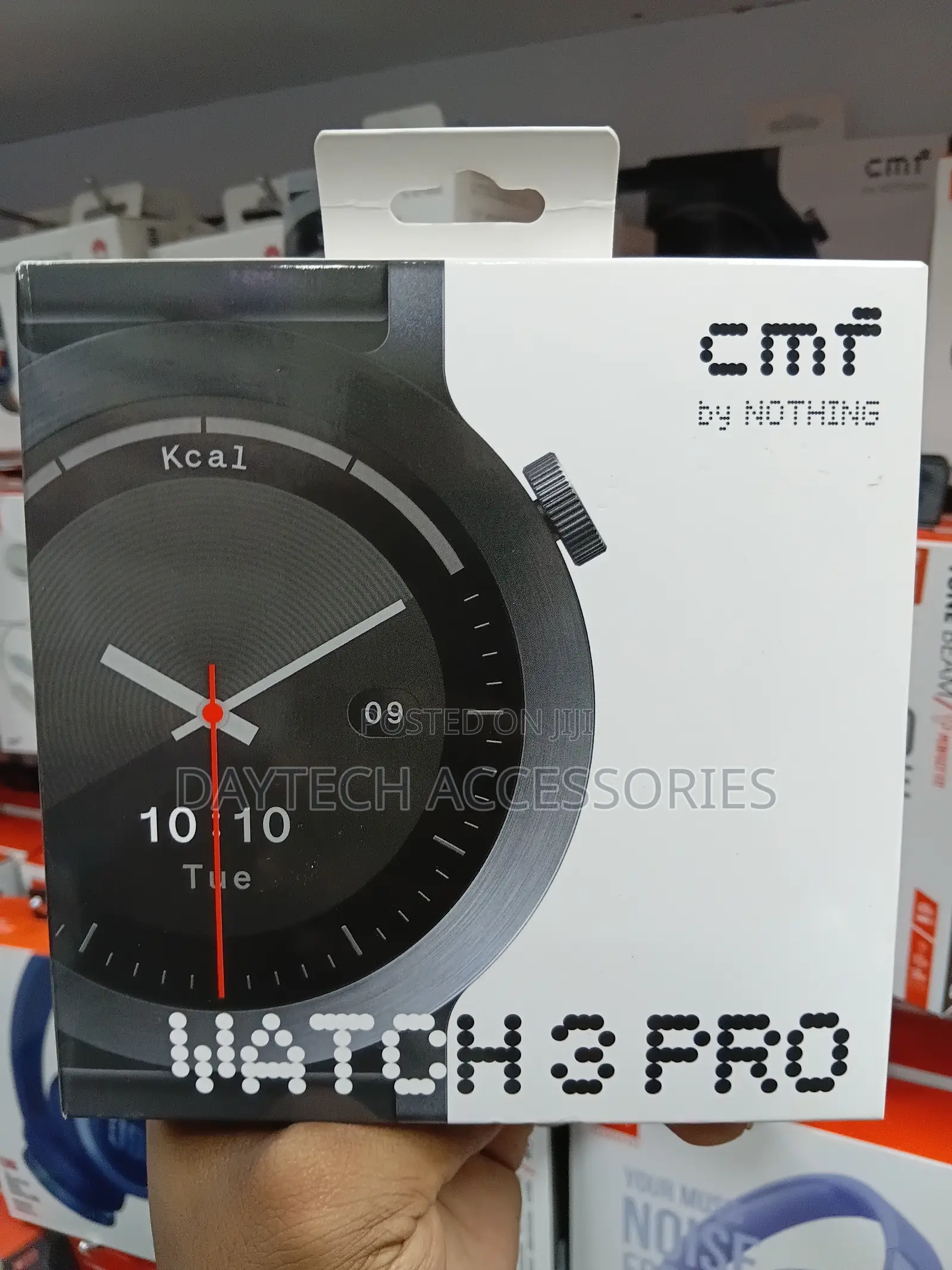 CMF Watch 3 Pro Smart Watch for Men and Women - Black