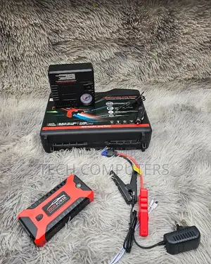 Portable Car Jump Starter Emergency and Air Pump Power Bank