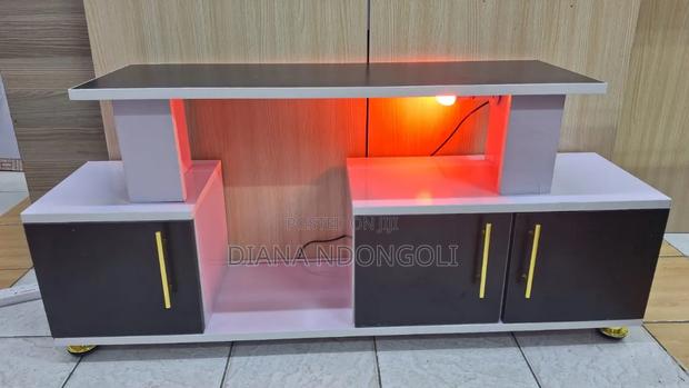 Istanbul 2 Modern Tv Stand With Led Lights