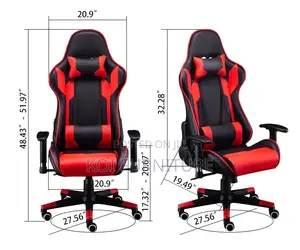 Office Chairs; Fabric Reclining Gaming Studio Chairs