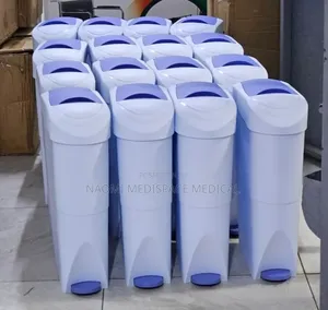 White 18l Hygienic Sanitary Bins (Non-Contact)