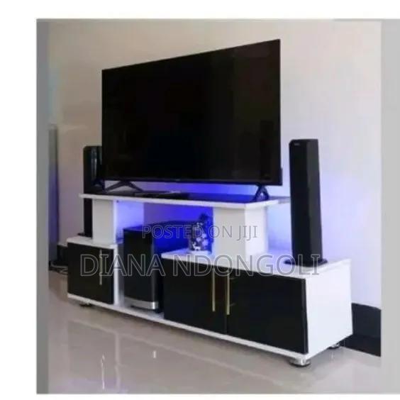 Istanbul 2 Modern Tv Stand With Led Lights - thumbnail 2