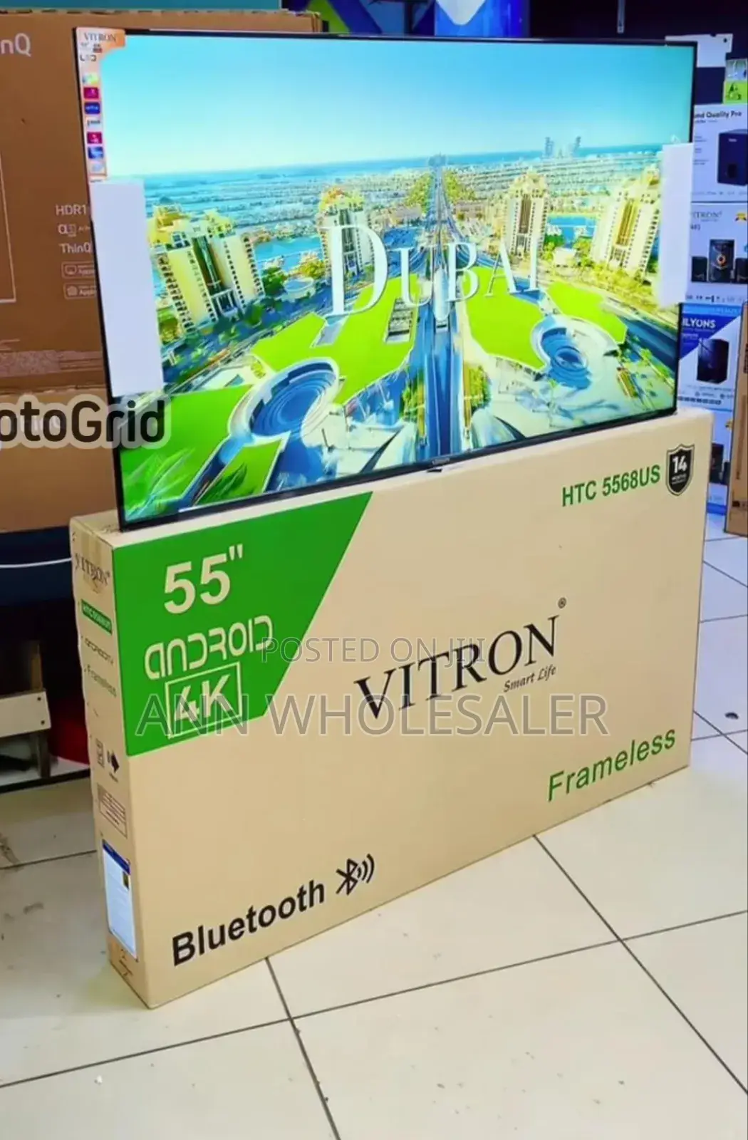 Vitron 55 Inch Android 4 K Television
