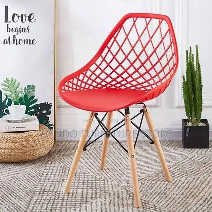 Home Chairs; Plastic Crafted Modern Dining Chairs
