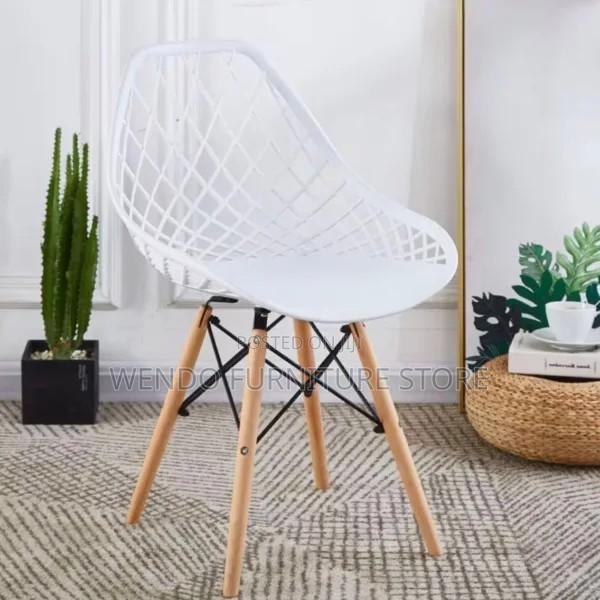 Home Chairs; Plastic Crafted Modern Dining Chairs - thumbnail 2