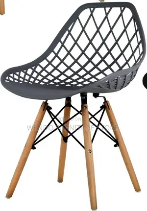 Home Chairs; Plastic Crafted Modern Dining Chairs