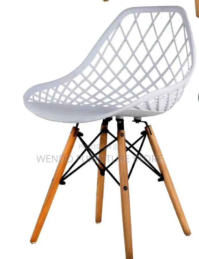 Home Chairs; Plastic Crafted Modern Dining Chairs