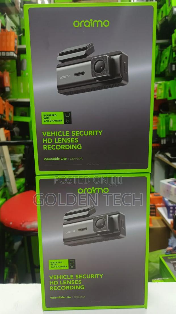 Oraimo Visionride Lite Hd Recording Safe Guard Car Corder