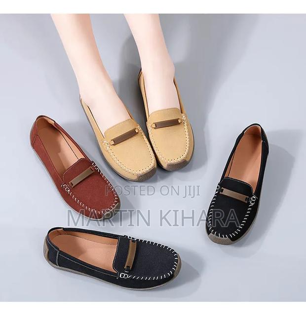 Ladies Suede Loafers