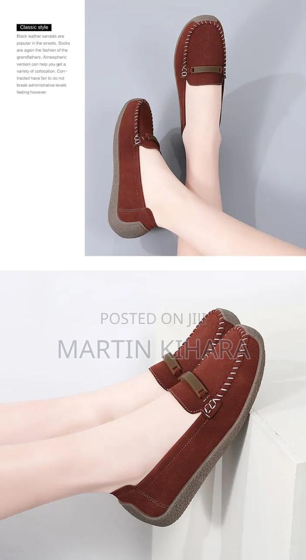 Ladies Suede Loafers - thumbnail 2