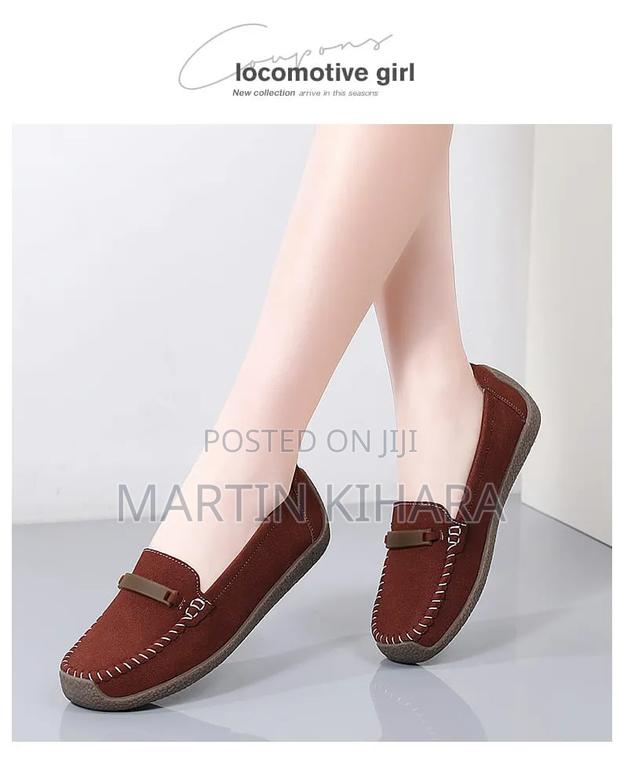 Ladies Suede Loafers - thumbnail 5