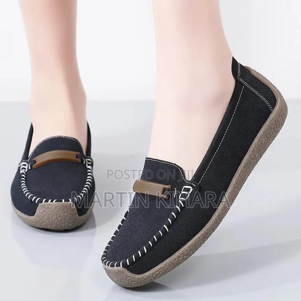 Ladies Suede Loafers - thumbnail 6