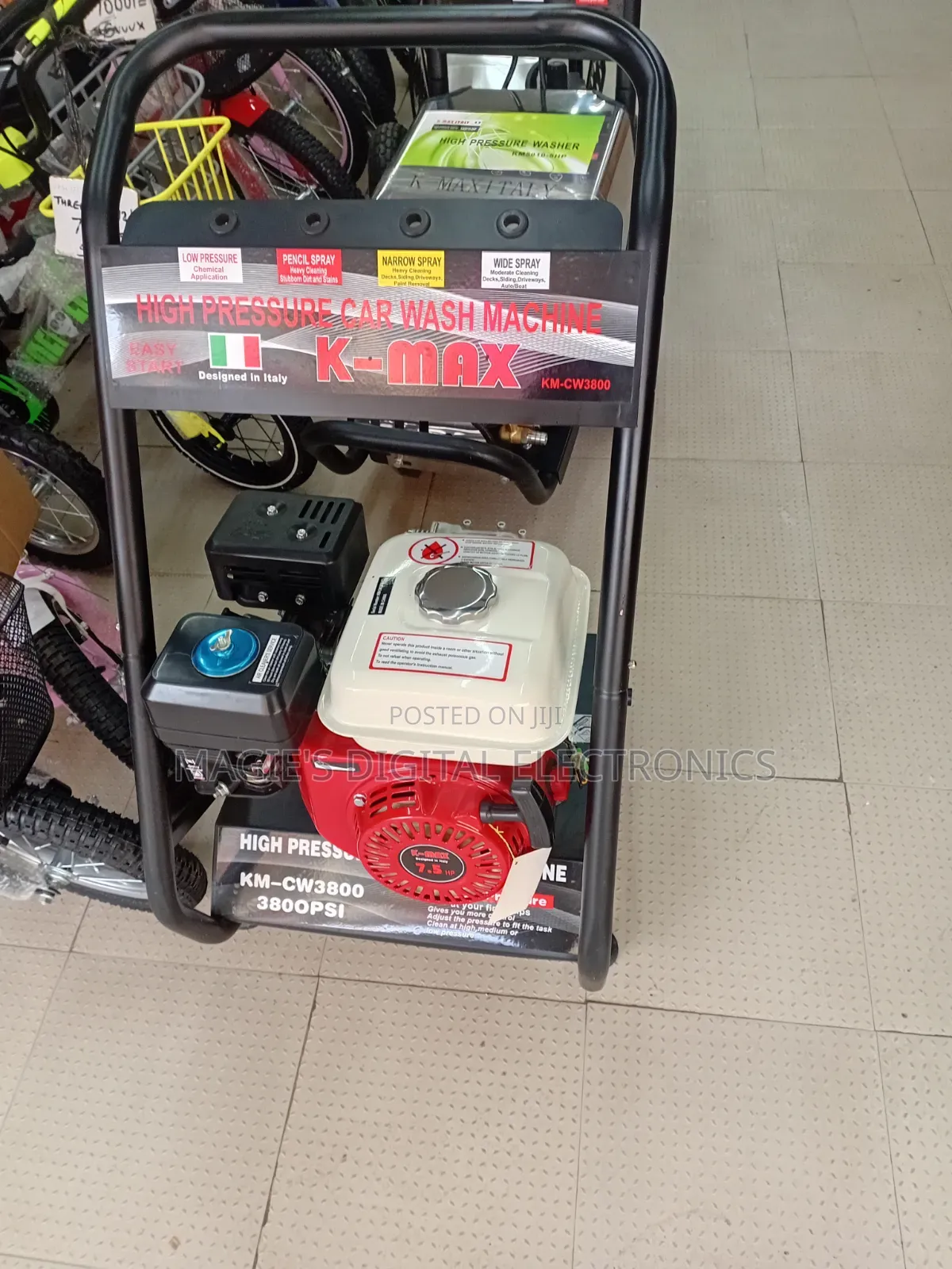 Super Excellent 3800psi Kmax Petrol Pressure Washer
