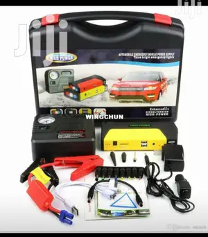 New Car Jump-Starter Kit With Air Compressor, Free Delivery Within Nrb
