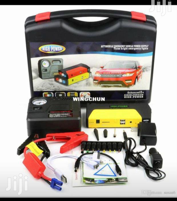 New Car Jump-Starter Kit With Air Compressor, Free Delivery Within Nrb