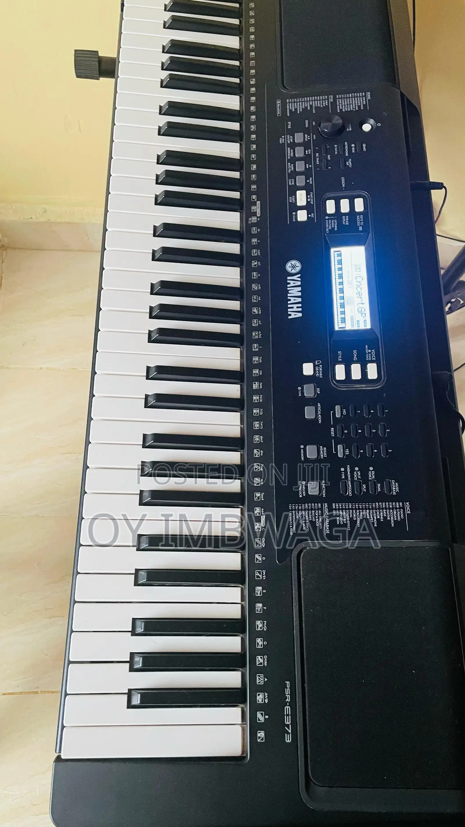 Yamaha Psr E373 Piano Keyboard