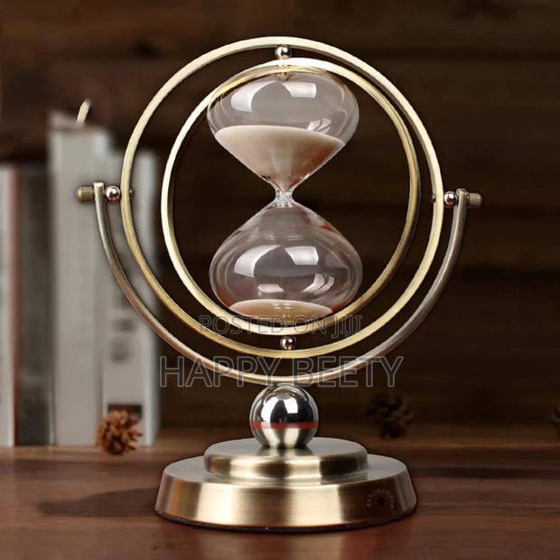 30 Minutes Rotating Metal Sand Hourglass