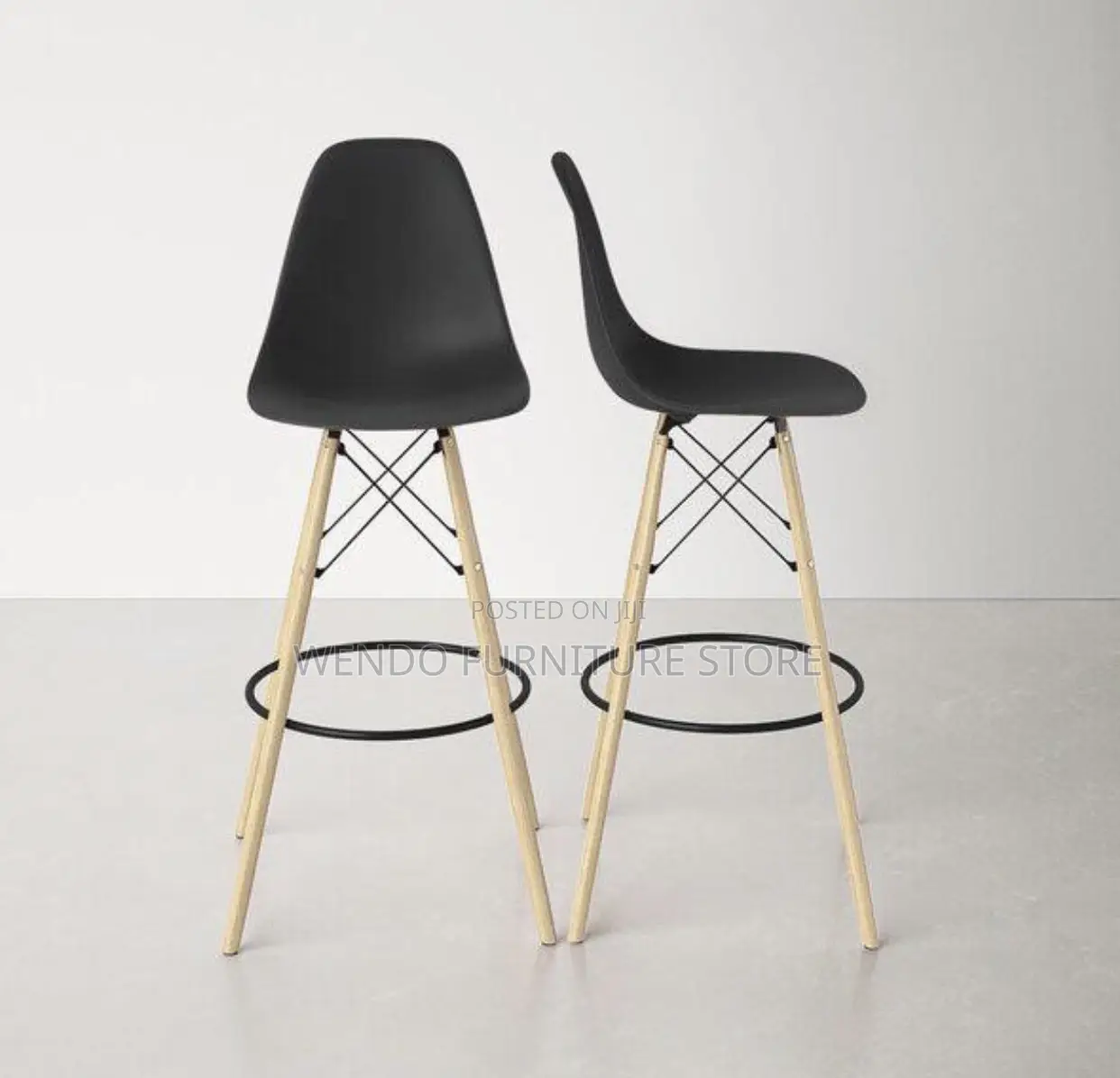 Home Chairs; Plastic Home Eames Counter Reception Barstools