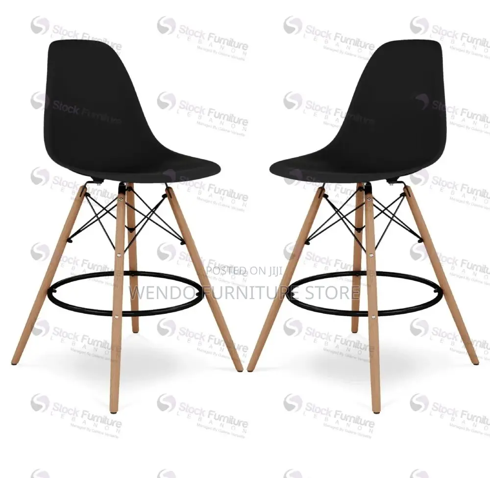 Home Chairs; Plastic Home Eames Counter Reception Barstools