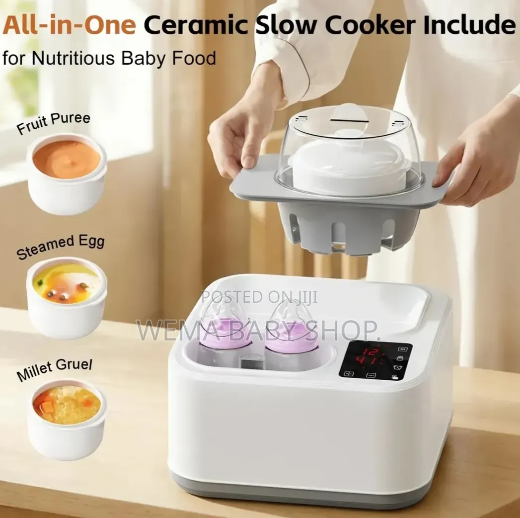 8 In 1 Smart Baby Multifunction Sterilizer/Dryer/Cooker/ Bottle Warmer