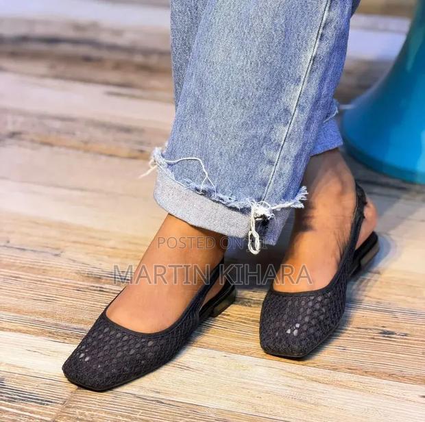 Ballerina Mesh Slingback Flats (Size 37-42)