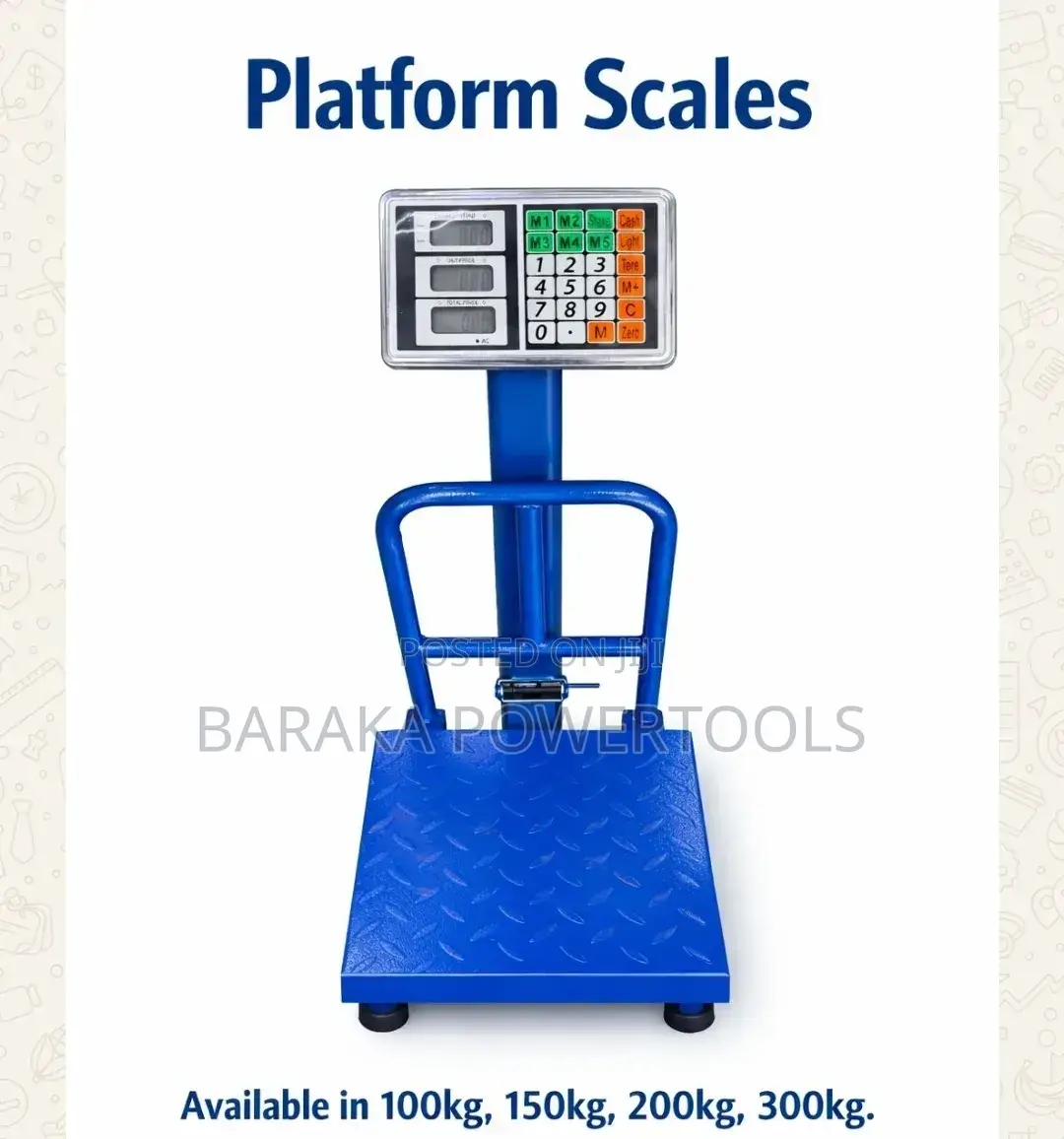 Platform Scales All Sizes