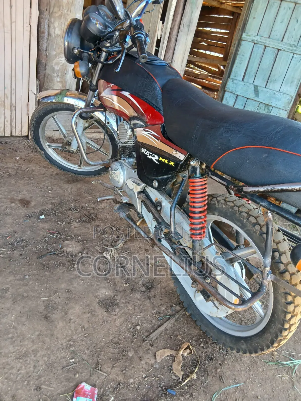 TVS XL 100 2019 Red
