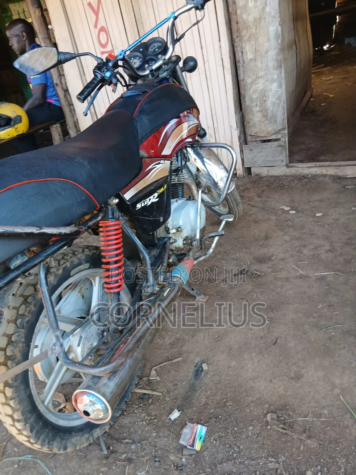TVS XL 100 2019 Red
