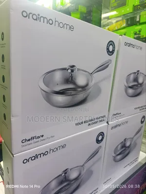Oraimo Chefflare Durable Premium Stainless Steel Deep Fry Pan