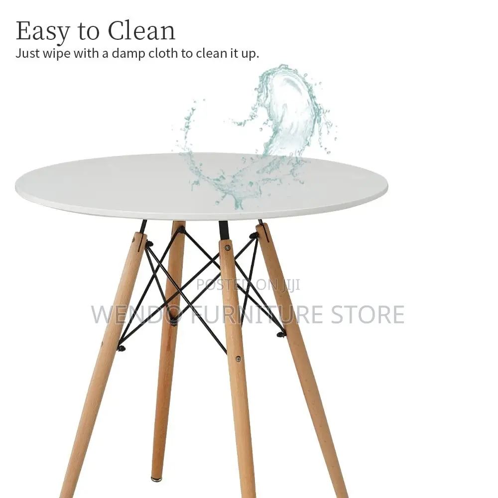 Home Tables; Round Imported Eames Dining Tables