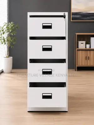 Four Drawer Filing Cabinet.